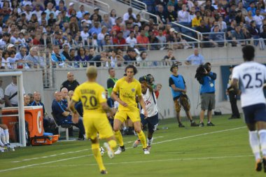 Paris Saint-Germain, Tottenham Hotspur 'a karşı 22 Temmuz 2017' de Orlando Florida 'daki Citrus Bowl' da.  
