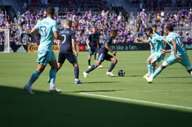 Orlando City SC 20 Nisan 2019 'da Orlando City Stadyumu' nda Vancouver Whitecaps 'a ev sahipliği yapıyor..  