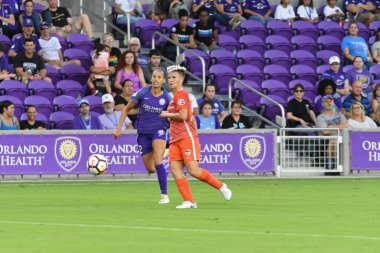 Orlando Pride 28 Haziran 2018 'de Orlando City Stadyumu' nda Houston Dash 'e ev sahipliği yaptı..  