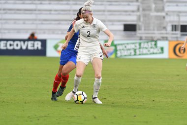 Fransa, 7 Mart 2018 tarihinde Orlando 'daki Orlando City Stadyumu' nda oynanan SheBelives Kupası 'nda Almanya ile karşı karşıya geldi.. 
