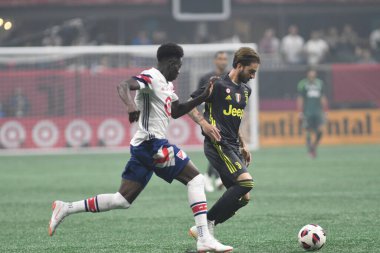 1 Ağustos 2018 tarihinde Atlanta 'daki Mercedez Benz Stadyumu' nda tüm yıldızlar Juventus 'a karşı.. 