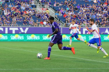 Orlando City, 24 Ağustos 2016 'da Orlando Florida' daki Kamp Dünyası Stadyumunda Toronto FC 'ye ev sahipliği yaptı..