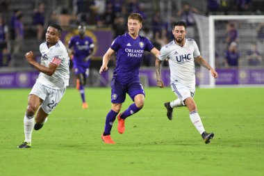 Orlando City 20 Şubat 2019 Çarşamba günü Orlando Fl 'daki Orlando City Stadyumu' nda New England 'a ev sahipliği yaptı.