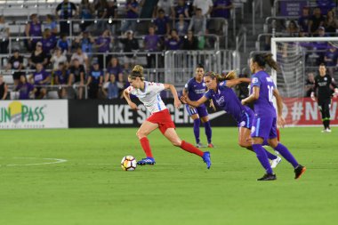 Orland Pride, 25 Ağustos 2018 'de Orlando Florida' daki Exploria Stadyumu 'nda Chicago Red Stars' a ev sahipliği yapıyor..  