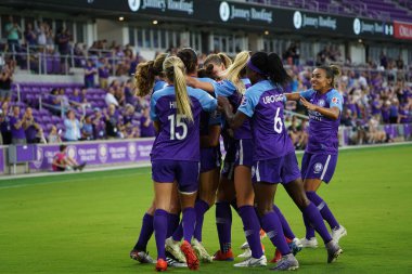 Foto Prides, 11 Mayıs 2019 Cumartesi günü Orlando City Stadyumu 'nda Portland Thorns FC' ye ev sahipliği yapıyor..