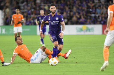 Orlando City SC, 22 Eylül 2018 'de Florida Exploria Stadyumu' nda Houston Dynamo 'yu ağırladı..