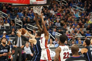 Orlando Magic 1 Şubat 2020 tarihinde Orlando Florida 'daki Amway Center' da Miami Heat 'e ev sahipliği yaptı.