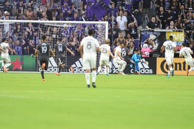 Orlando City 21 Nisan 2018 'de Orlando Florida' daki Exploria Stadyumu 'nda San Jose depremlerine ev sahipliği yaptı..