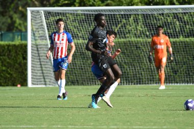 30 Temmuz 2019 'da Orlando Florida' daki Disney 'in Vahşi Spor Dünyası' nda düzenlenen MLS Allstar Haftası sırasında MLS Homegrown oyunu.