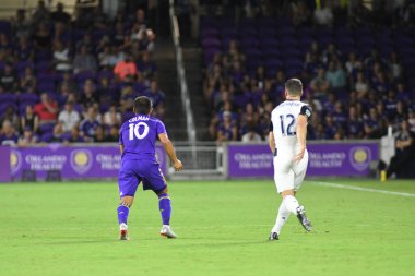 Orlando City SC 1 Eylül 2018 'de Florida Exploria Stadyumu' nda Philadelphia Union 'a ev sahipliği yaptı. Fotoğraf: Marty Jean-Louis