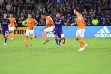 Orlando City SC, 22 Eylül 2018 'de Florida Exploria Stadyumu' nda Houston Dynamo 'yu ağırladı.. 