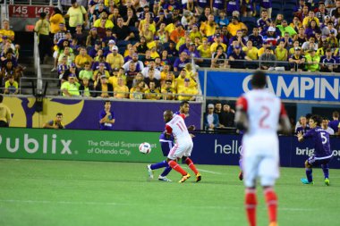 Orlando City SC, 18 Haziran 2016 'da Orlando Florida' daki Camp World Stadyumu 'nda San Jose Depremleri' ne ev sahipliği yaptı..