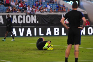 ABD Futbol Takımı 6 Eylül 2016 'da Jacksonville Florida EverBank Field' da Trinidad & Tobago 'ya ev sahipliği yaptı..