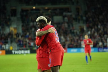 Amerikan Futbol Takımı 15 Kasım 2019 Cuma günü Orlando Florida 'daki Exploria Stadyumu' nda oynanan Concacaf Uluslar Ligi karşılaşmasında Kanada 'ya ev sahipliği yapmaktadır.