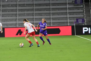 Orland Pride, 25 Ağustos 2018 'de Orlando Florida' daki Exploria Stadyumu 'nda Chicago Red Stars' a ev sahipliği yapıyor..  
