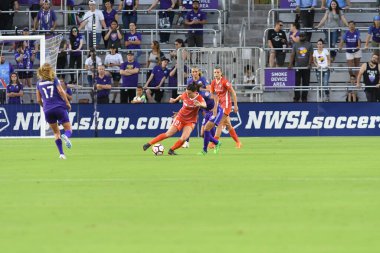 Orlando Pride 28 Haziran 2018 'de Orlando City Stadyumu' nda Houston Dash 'e ev sahipliği yaptı..  