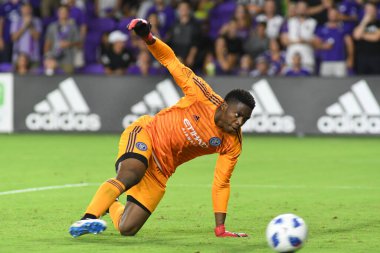 Orlando City 26 Temmuz 2018 'de Florida Exploria Stadyumu' nda NYC FC 'ye ev sahipliği yaptı. Fotoğraf: Marty Jean-Louis
