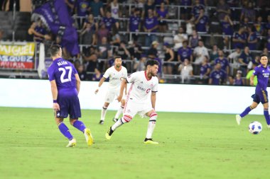 Orlando City 14 Temmuz 2018 'de Florida Exploria Stadyumu' nda Toronto FC 'ye ev sahipliği yaptı. Fotoğraf: Marty Jean-Louis