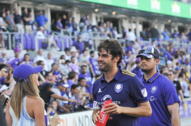Orlando City 29 Nisan 2017 'de Orlando, Florida' daki Orlando City Stadyumu 'nda Colorado Rapids' e ev sahipliği yaptı.)