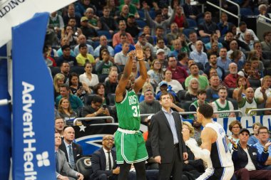 Orlando Magic, Boston Celtics 'i 24 Ocak 2020' de Orlando, Florida 'da Amway Center' da ağırladı. 