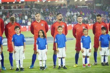 Amerikan Futbol Takımı 15 Kasım 2019 Cuma günü Orlando Florida 'daki Exploria Stadyumu' nda oynanan Concacaf Uluslar Ligi karşılaşmasında Kanada 'ya ev sahipliği yapmaktadır.