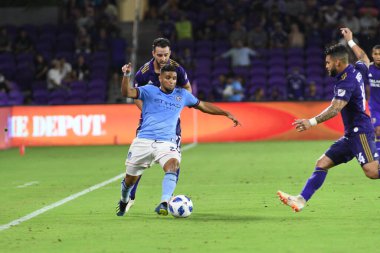 Orlando City 26 Temmuz 2018 'de Florida Exploria Stadyumu' nda NYC FC 'ye ev sahipliği yaptı. Fotoğraf: Marty Jean-Louis