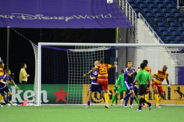 Orlando City SC, 29 Haziran 2016 'da Orlando Florida' daki Kamp Dünyası Stadyumu 'nda Fort Lauderdale Strikers' a ev sahipliği yaptı..