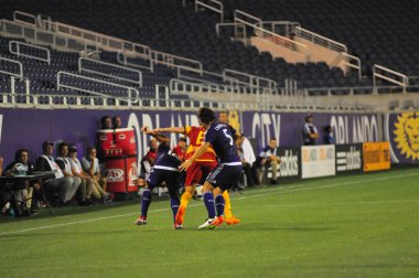 Orlando City SC, 29 Haziran 2016 'da Orlando Florida' daki Kamp Dünyası Stadyumu 'nda Fort Lauderdale Strikers' a ev sahipliği yaptı..