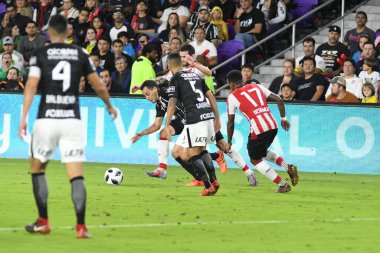 Korintliler, 10 Ocak 2018 'de Orlando City Stadyumu' nda düzenlenen Florida Kupası 'nda PSV Eindhoven' a karşı..  