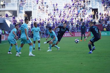 Orlando City SC 20 Nisan 2019 'da Orlando City Stadyumu' nda Vancouver Whitecaps 'a ev sahipliği yapıyor.