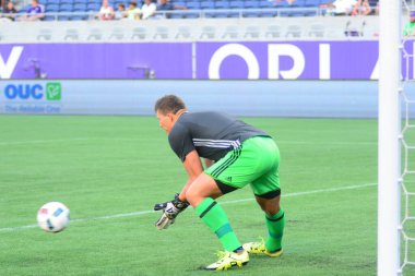 Orlando City, 24 Ağustos 2016 'da Orlando Florida' daki Kamp Dünyası Stadyumunda Toronto FC 'ye ev sahipliği yaptı..