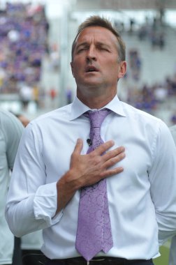 Orlando City 15 Nisan 2017 'de Florida, Orlando' daki Citrus Bowl 'da Los Angeles Galaksisine ev sahipliği yaptı..  