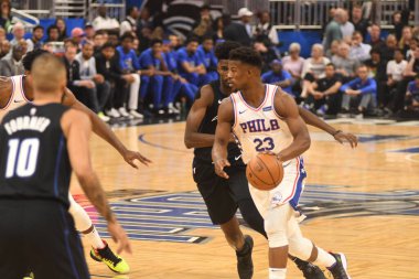 Orlando Magic, Philadelphia 76ers 'ı 25 Mart 2019' da Orlando Florida 'daki Amway Arena' da ağırlıyor.. 