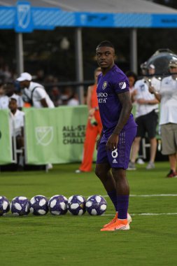 30 Temmuz 2019 'da Orlando Florida' da Disney 'in Vahşi Spor Dünyası' nda MLS All-Star Yetenek Yarışması. 
