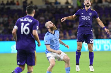 Orlando City 26 Temmuz 2018 'de Florida Exploria Stadyumu' nda NYC FC 'ye ev sahipliği yaptı. Fotoğraf: Marty Jean-Louis
