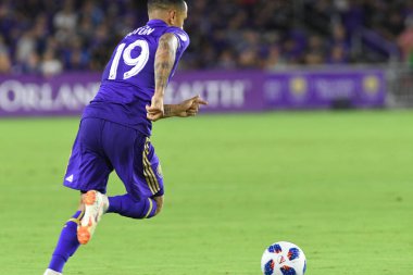 Orlando City 26 Temmuz 2018 'de Florida Exploria Stadyumu' nda NYC FC 'ye ev sahipliği yaptı. Fotoğraf: Marty Jean-Louis