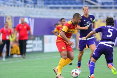Orlando City SC, 29 Haziran 2016 'da Orlando Florida' daki Kamp Dünyası Stadyumu 'nda Fort Lauderdale Strikers' a ev sahipliği yaptı..