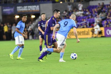 Orlando City 26 Temmuz 2018 'de Florida Exploria Stadyumu' nda NYC FC 'ye ev sahipliği yaptı. Fotoğraf: Marty Jean-Louis