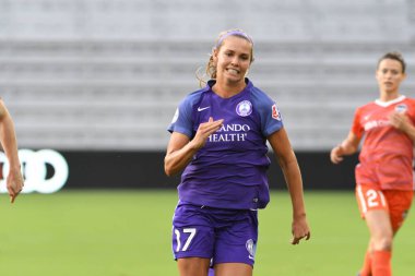 Orlando Pride 28 Haziran 2018 tarihinde Orlando City Stadyumu 'nda Houston Dash' e ev sahipliği yaptı. Fotoğraf: Marty Jean-Louis