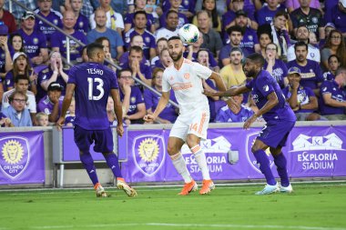 Orlando City SC, 6 Ağustos Salı günü Orlando Florida 'daki Exploria Stadyumu' nda oynanan ABD Kupası sırasında Atlanta United FC 'ye ev sahipliği yaptı..