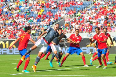 Kosta Rika, Copa America Centenario sırasında Paraguay ile Orlando Florida 'daki Dünya Kampı Stadyumu' nda karşılaştı..  