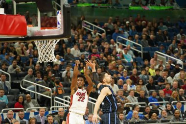 Orlando Magic 1 Şubat 2020 tarihinde Orlando Florida 'daki Amway Center' da Miami Heat 'e ev sahipliği yaptı.. 