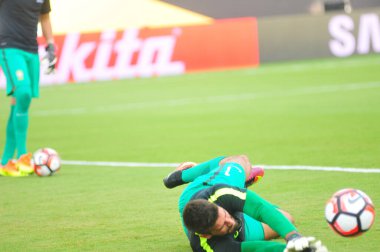 Brezilya, 8 Haziran 2016 tarihinde Orlando Florida 'daki Copa America Centenario' da Haiti ile karşılaştı..