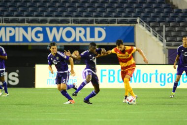 Orlando City SC, 29 Haziran 2016 'da Orlando Florida' daki Kamp Dünyası Stadyumu 'nda Fort Lauderdale Strikers' a ev sahipliği yaptı..