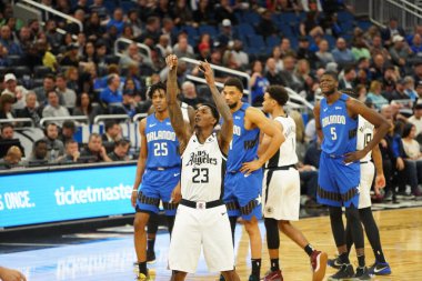 Orlando Magic, 26 Ocak 2020 'de Orlando Florida' daki Amway Center 'da Los Angeles Clippers' a ev sahipliği yaptı.. 