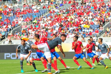 Kosta Rika, Copa America Centenario sırasında Paraguay ile Orlando Florida 'daki Dünya Kampı Stadyumu' nda karşılaştı..  
