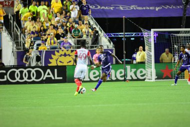 Orlando City SC, 18 Haziran 2016 'da Orlando Florida' daki Camp World Stadyumu 'nda San Jose Depremleri' ne ev sahipliği yaptı..