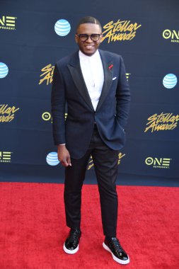 24 Mart 2018 Cumartesi günü Las Vegas 'taki Orleans Resort' ta düzenlenen 33. Yıldız Ödülleri Kırmızı Halı sırasında ünlüler.