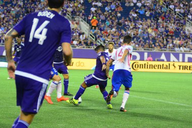 Orlando City, 24 Ağustos 2016 'da Orlando Florida' daki Kamp Dünyası Stadyumunda Toronto FC 'ye ev sahipliği yaptı..
