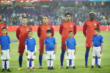Amerikan Futbol Takımı 15 Kasım 2019 Cuma günü Orlando Florida 'daki Exploria Stadyumu' nda oynanan Concacaf Uluslar Ligi karşılaşmasında Kanada 'ya ev sahipliği yapmaktadır.